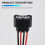 4PCS Ignition Coil Female Connector Plug Harness P 5