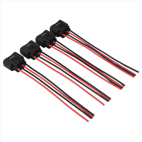 4PCS Ignition Coil Female Connector Plug Harness P 2