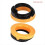 Car Front Set Top Rubber Spring Washer for XJ XF S 3