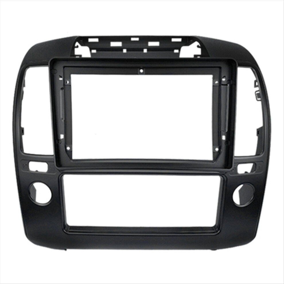 Car Radio Frame For Navara 2006-2012 Center Consol Black 4851741344382
