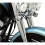 1 Pair Chrome Motorcycle Front Fork Shock Slider C 8