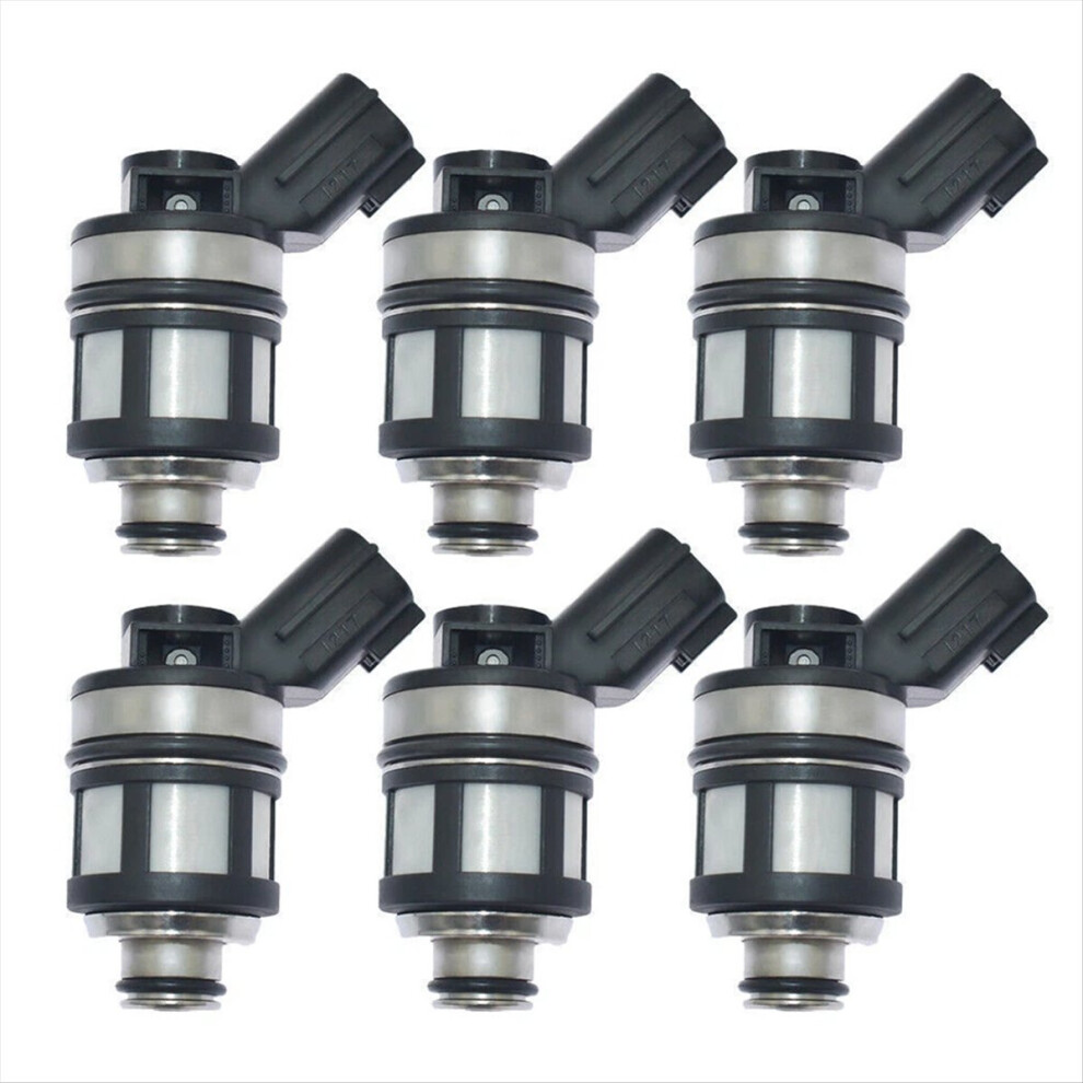 6Pcs Injector Js23-1 16600-38Y10 For Qx4, Mercury 4851741356637