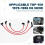M12259R301 9MM Engine Spark Plug Ignition Wire Set 7