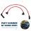 M12259R301 9MM Engine Spark Plug Ignition Wire Set 6