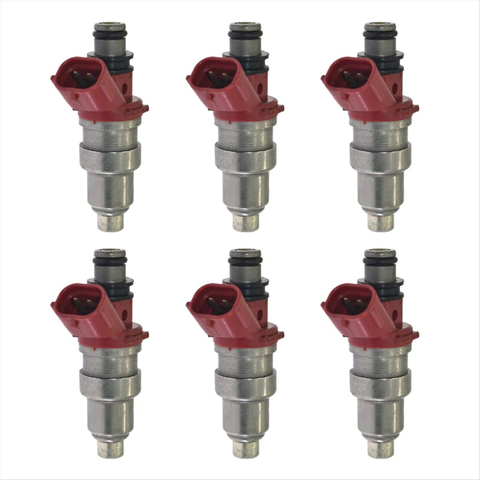 6Pcs Injector 23250-62020 For 2.5L V6 1988-1991 Vz 4851741359324