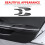 4X Carbon Fiber Interior Door Armrest Panel Trim C 7