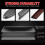 4X Carbon Fiber Interior Door Armrest Panel Trim C 4