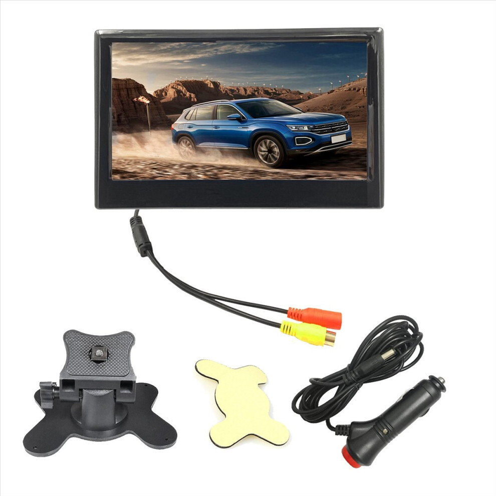 12V-24V 7 Inch Tft Lcd Color Hd Monitor For Car Cc 4851708573473