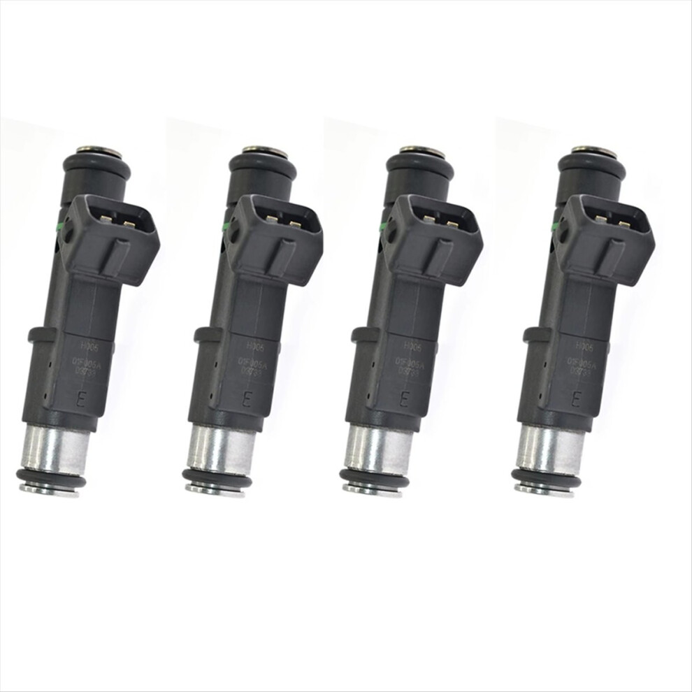 4Pcs Injector 01F005a For C8 2002, 406 407 607 807 Black 4851741368555