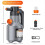 Car Wash Sprayer Electric Foam Handheld Profession 8