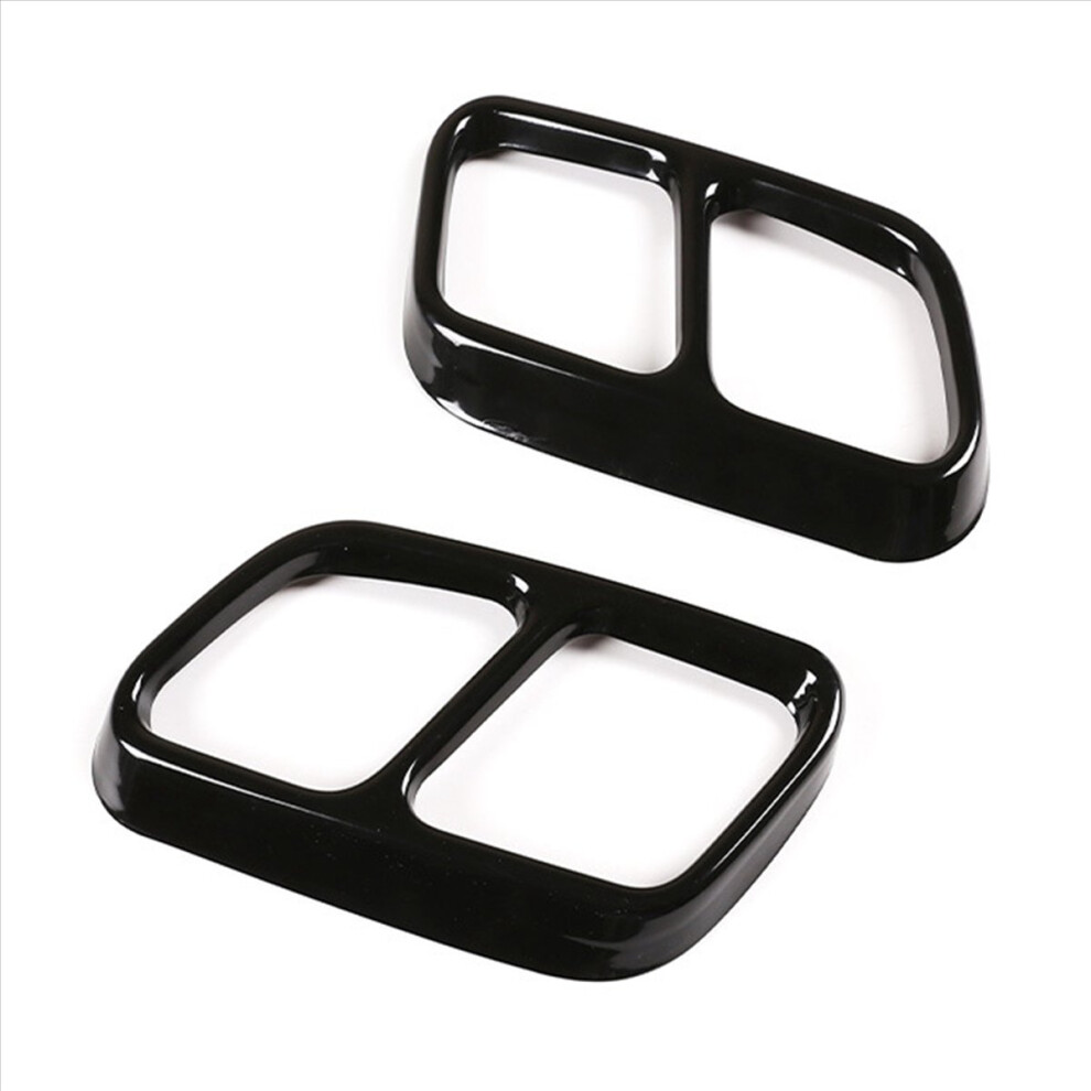 1Pair Rear Dual Exhaust Muffler Pipe Cover Trim Fo 4851708572742