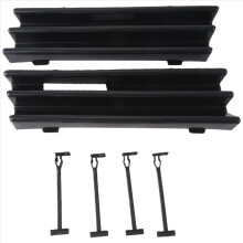 Car Front Bumper Tow Hook Covers Caps 1Pair Fits f