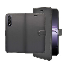 (Black) For OnePlus Nord 5 Case Wallet Flip PU Leather Cover