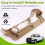 Car Front Seat Guard Panel for Mark 11-14 Outer Fr 7