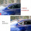 Car Rear Triangular Window Louvers Shutters Blinds 4