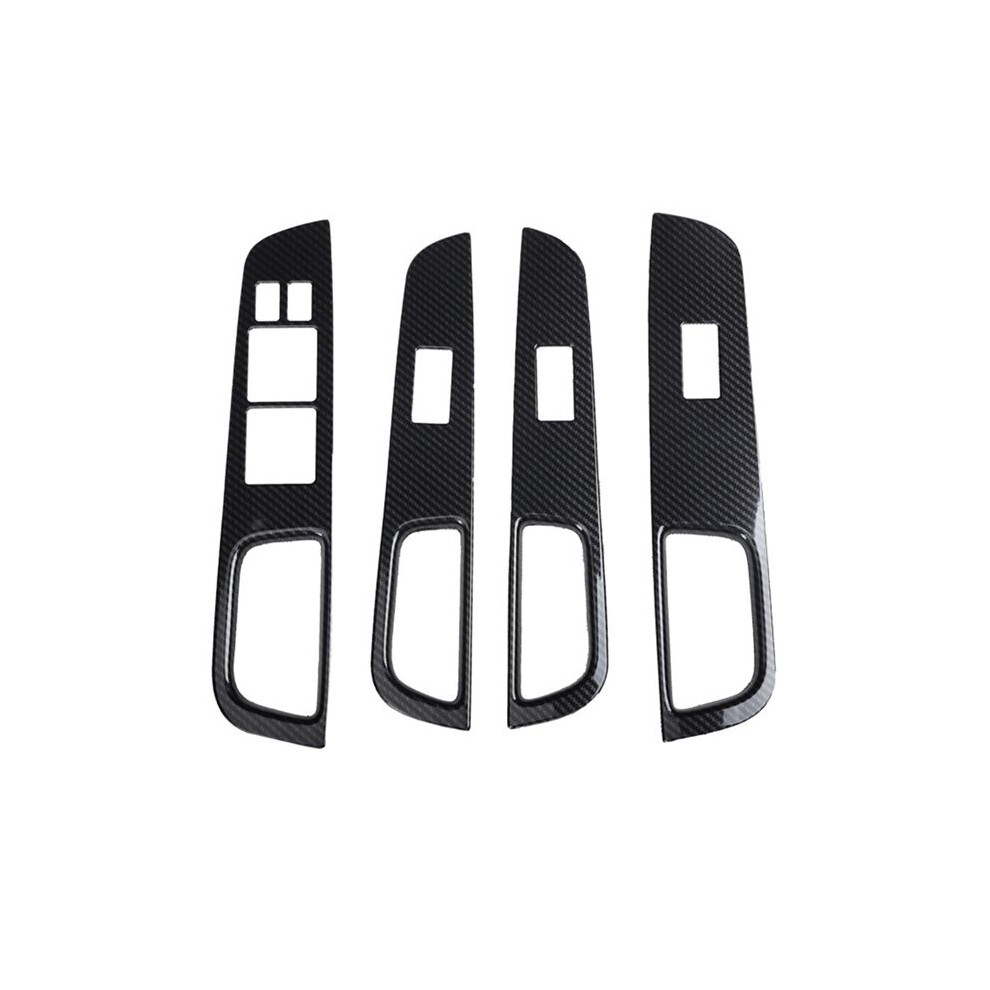 Car Carbon Fiber Window Glass Lift Button Switch C 4851708506969