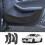 Car Lychee Skin Leather Door Protector Pad Plank A 3