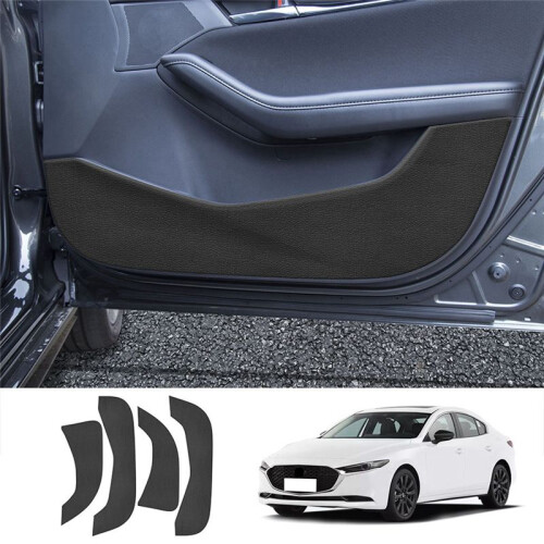 Car Lychee Skin Leather Door Protector Pad Plank A 2