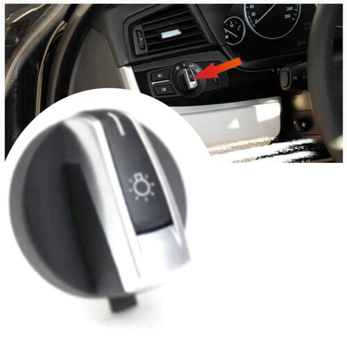 Car Headlight Switch Knob Buttons for 5/7 Series X 2