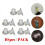 10pcs High-Grip Awning Suction Cup Fixing Pads Car 11