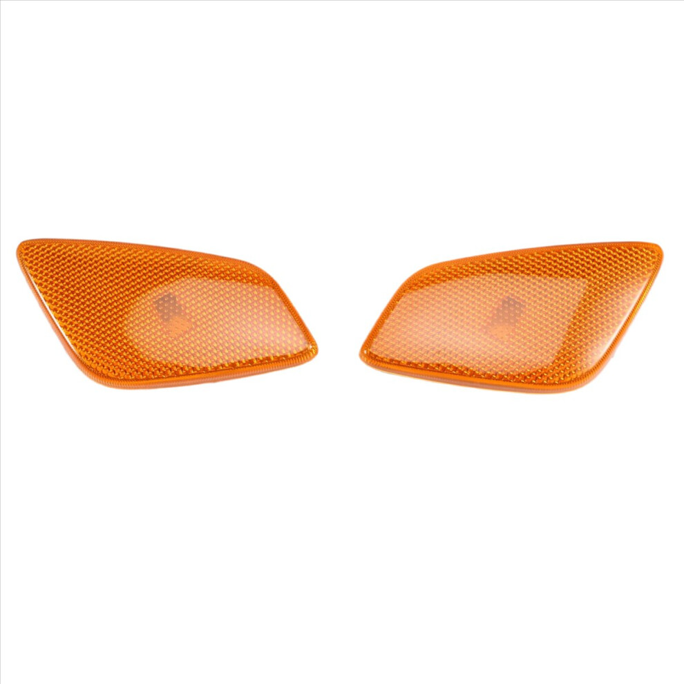 1Pair Lens Side Marker Corner Turn Sig Amber/Light 4851708547009