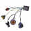 Car Lamp Wiring Harness for 1500 2500 Headlight 15 7