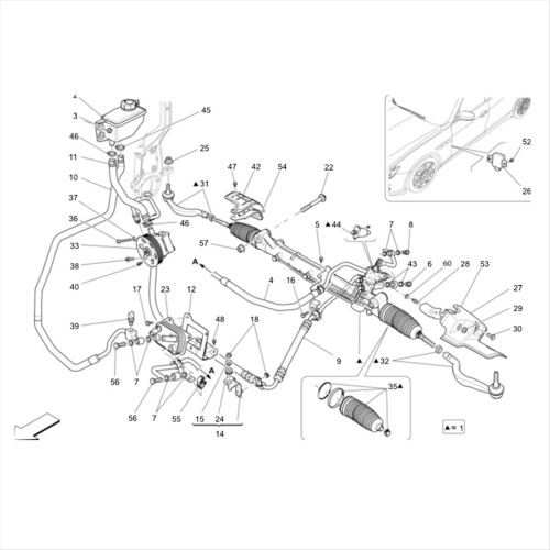 673000006 Car Suspension System Right Tie Rod End 2