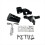 1Pair Front Headlight Bracket Repair Mount Kits fo 4