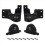 1Pair L+R Front Headlight Repair Mount Bracket Kit 1