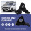 1Pair L+R Front Headlight Repair Mount Bracket Kit 8