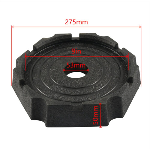 RV Round Jack Foot Leveling Pad Permanent Stabiliz 2