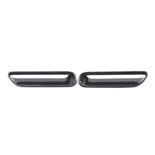 1Pair Engine Cover Trim Air Flow Intake Hood Vent 1