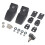 1Set Car Engine Lock Hood Latch Catch Cover with K 6