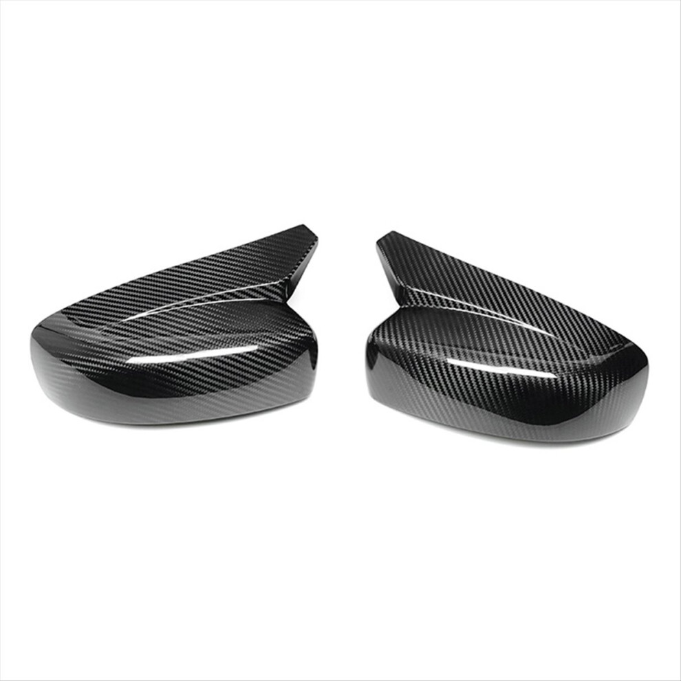 Rear View Mirror Cover Carbon Fiber Exterior Rearv Light 4851708558043
