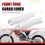 1Pair Motorcycle Front Fork Guard Cover Protectors 10
