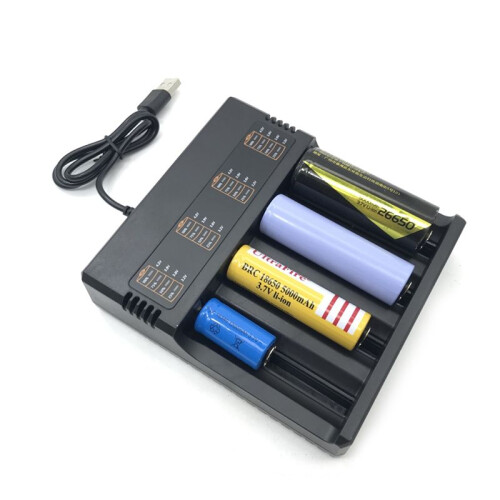 Зарядное устройство Smart 18650 на 4 слота для лит