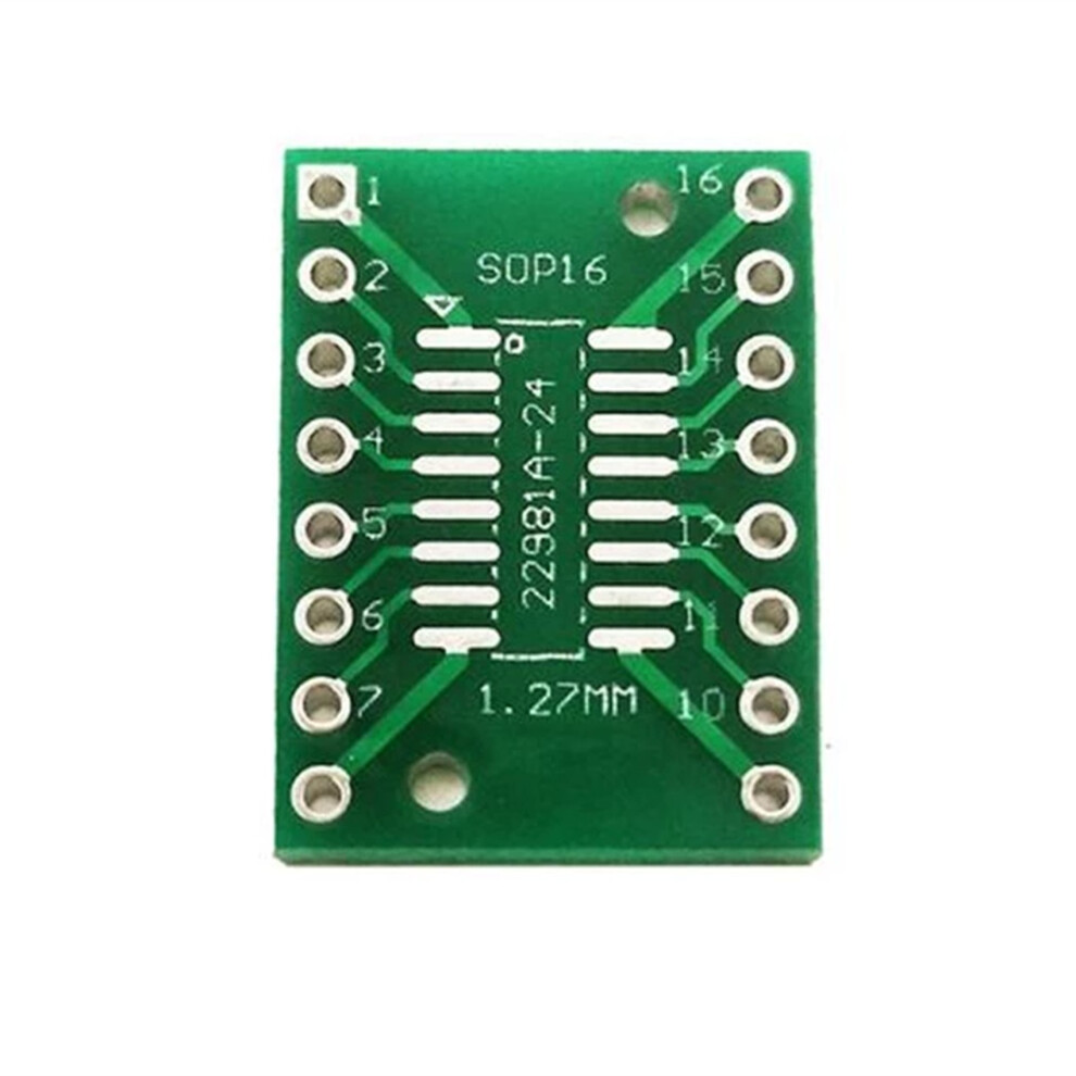 100Pcs/Lot Tssop16 Ssop16 Sop16 To Dip16 Transfer Green 4852922524234