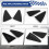 For 2006-2009 2010 Rear Window Cover Kits Side Doo 8
