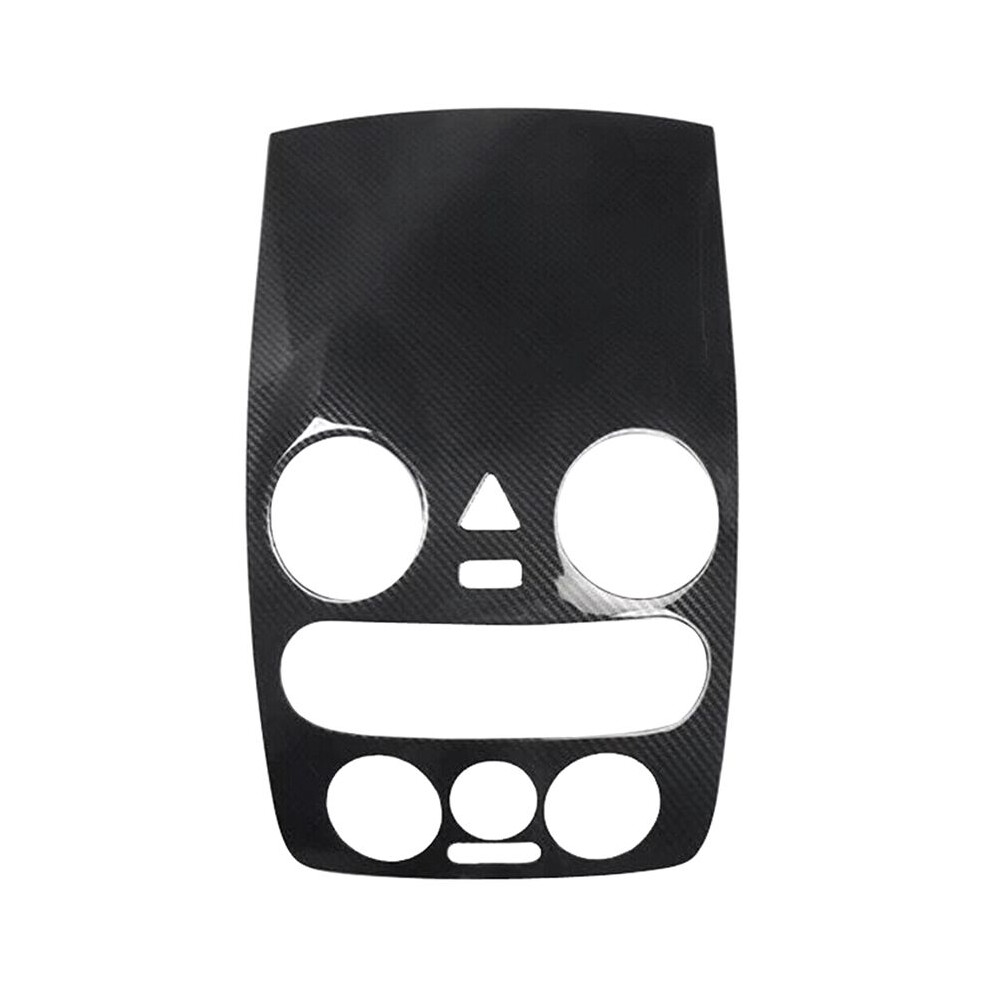 Semoic Carbon Fiber Style Car Center Console Dashboard Pa