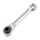 Mini 1/4 Double Ended Quick Socket Ratchet Wrench 1