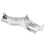 Chrome Cylinder Base Shell Motorcycle Engine Block 7