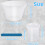 Silicone Measuring Cups for Epoxy Resin,Resin Supp 11