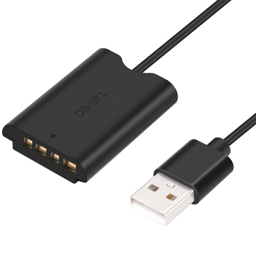NP-BX1 Dummy Battery with USB-A Power Adapter DC C 1