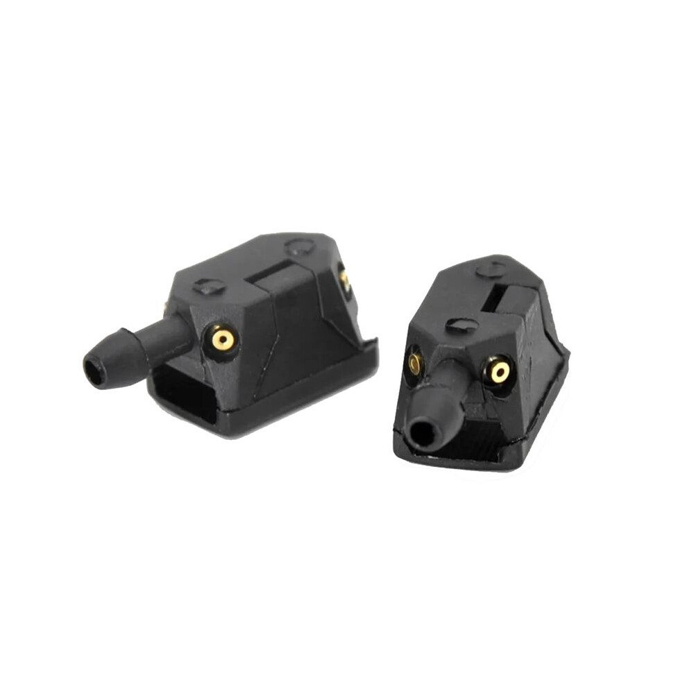 2Pcs Car Windshield Wiper Blade Washer Nozzle Adju Black 4852922533953