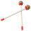 12 Pcs Lollipop Drum Mallet Sticks Round Rainbow H 11