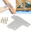 100pcs Flat Tee Mending Plate, Stainless Steel T B 4