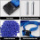 2PCS Propane Tank Holder Cylinder Wall Mounted Bra 6
