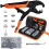 Heavy Duty Fastener Plier Tool Set, 60 Sets Leathe 1