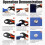 Heavy Duty Fastener Plier Tool Set, 60 Sets Leathe 7