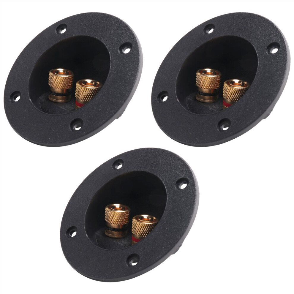 3 Pcs Diy Home Car Stereo 2-Way Speaker Box Termin 4852922520458